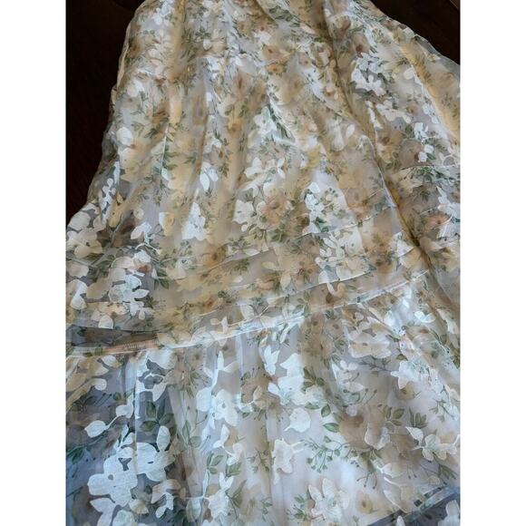 Cottage Core Peasant Farmhouse Dress Women Small Smocked Modest Traditional - Picture 11 of 12